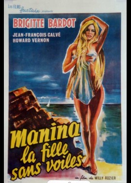 affiche du film MANINA LA FILLE SANS VOILES