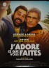 affiche du film J'ADORE CE QUE VOUS FAITES