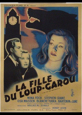 affiche du film FILLE DU LOUP GAROU (LA)