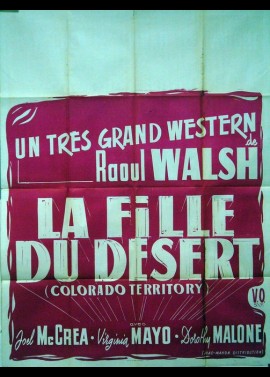 affiche du film FILLE DU DESERT (LA)