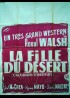 affiche du film FILLE DU DESERT (LA)