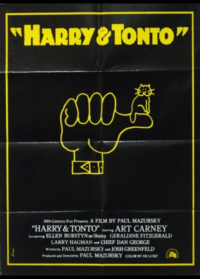 affiche du film HARRY ET TONTO