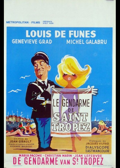 affiche du film GENDARME DE SAINT TROPEZ (LE)