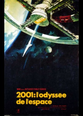 affiche du film DEUX MILLE UN L'ODYSSEE DE L'ESPACE / 2001