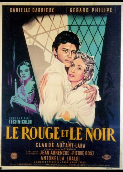 affiche du film ROUGE ET LE NOIR (LE)