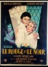 affiche du film ROUGE ET LE NOIR (LE)