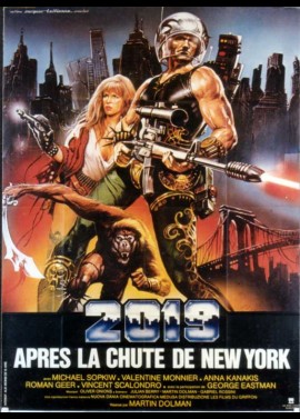 affiche du film DEUX MILL DIX NEUF APRES LA CHUTE DE NEW YORK / 2019