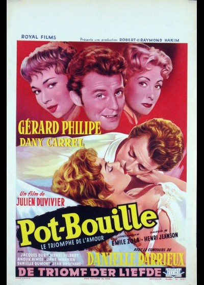 POT BOUILLE movie poster