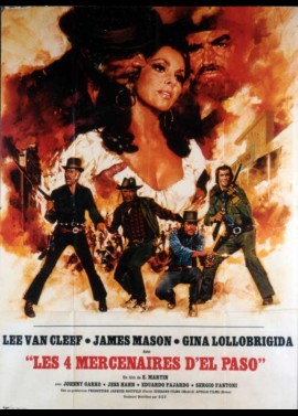 affiche du film QUATRE MERCENAIRES D'EL PASO (LES)