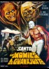 affiche du film SANTO CONTRE LES MOMIES DE GUANAJUATO