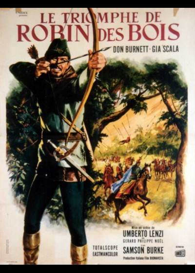 affiche du film TRIOMPHE DE ROBIN DES BOIS (LE)