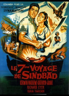 affiche du film SEPTIEME VOYAGE DE SINBAD (LE)