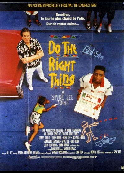 affiche du film DO THE RIGHT THING