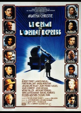 affiche du film CRIME DE L'ORIENT EXPRESS (LE)