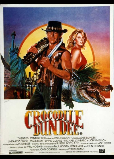 affiche du film CROCODILE DUNDEE