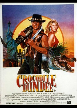 affiche du film CROCODILE DUNDEE