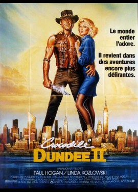 affiche du film CROCODILE DUNDEE 2