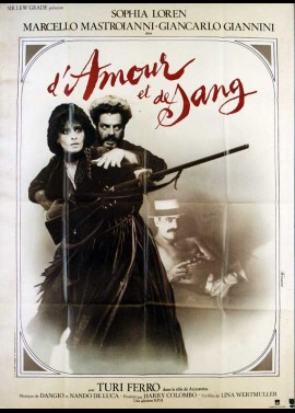 affiche du film D'AMOUR ET DE SANG