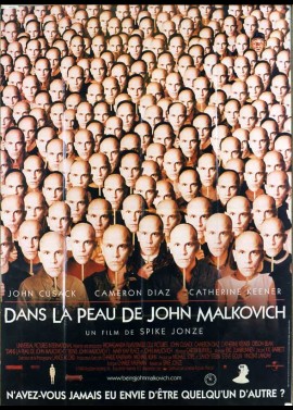 affiche du film DANS LA PEAU DE JOHN MALKOVICH