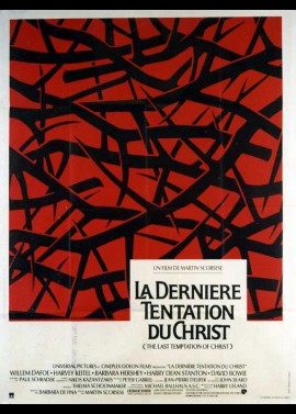 affiche du film DERNIERE TENTATION DU CHRIST (LA)