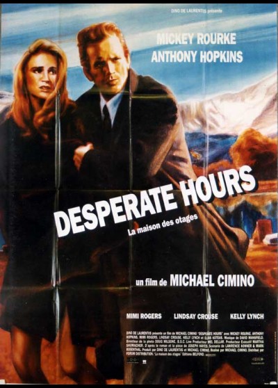 DESPERATE HOURS movie poster