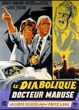 affiche du film DIABOLIQUE DOCTEUR MABUSE (LE)