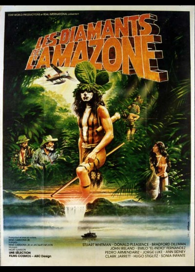 affiche du film DIAMANTS DE L'AMAZONE (LES)