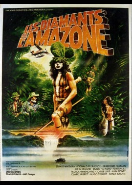 affiche du film DIAMANTS DE L'AMAZONE (LES)