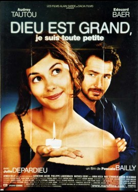 affiche du film DIEU EST GRAND JE SUIS TOUTE PETITE