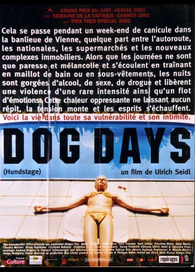 affiche du film DOG DAYS