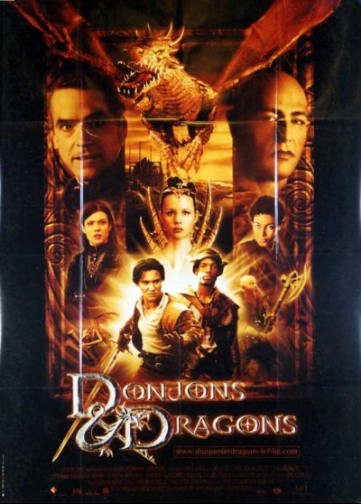 DUNGEONS AND DRAGONS movie poster