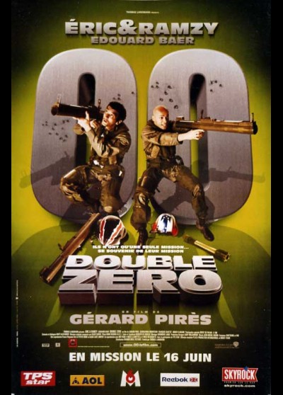 affiche du film DOUBLE ZERO