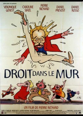 affiche du film DROIT DANS LE MUR