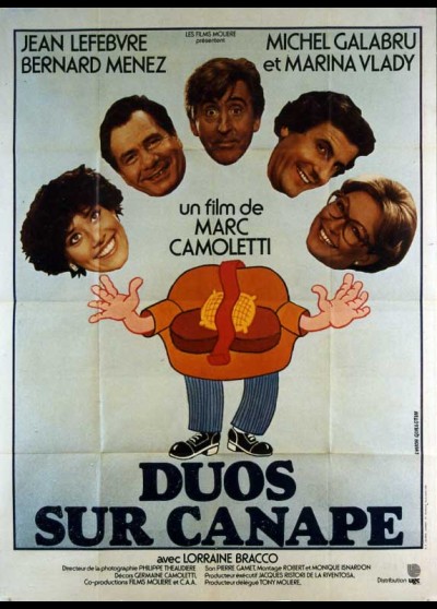 affiche du film DUOS SUR CANAPE