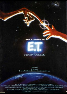 affiche du film E.T L'EXTRA TERRESTRE