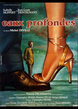 affiche du film EAUX PROFONDES