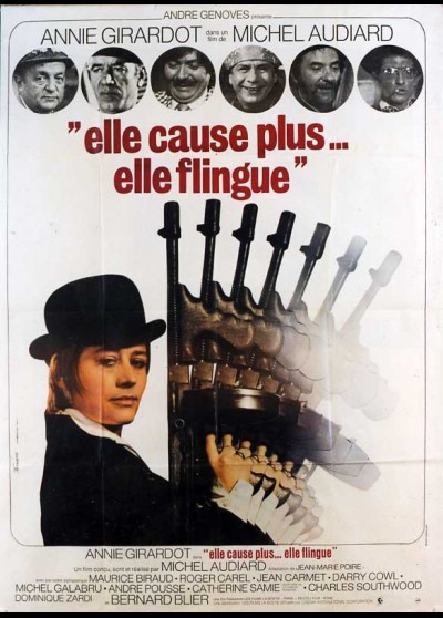 affiche du film ELLE CAUSE PLUS ELLE FLINGUE