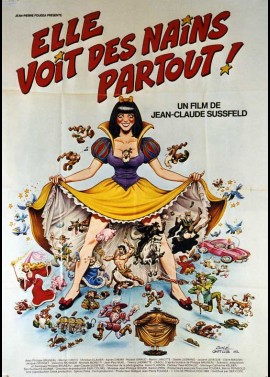 affiche du film ELLE VOIT DES NAINS PARTOUT