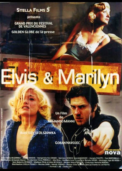 affiche du film ELVIS ET MARILYN