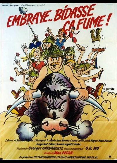 affiche du film EMBRAYE BIDASSE CA FUME