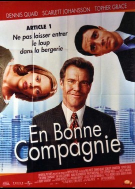 IN GOOD COMPANY movie poster