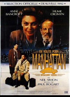 affiche du film EN ROUTE POUR MANHATTAN