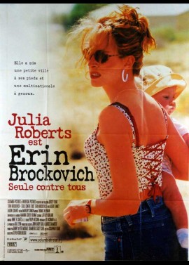 affiche du film ERIN BROCKOVICH SEULE CONTRE TOUS