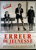 ERREUR DE JEUNESSE