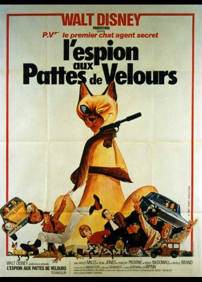 affiche du film ESPION AUX PATTES DE VELOURS (L')