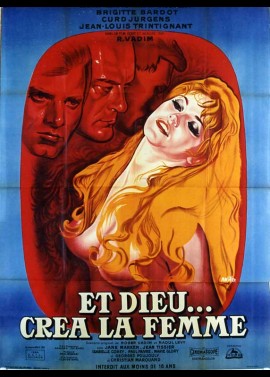 affiche du film ET DIEU CREA LA FEMME