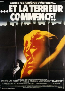 affiche du film ET LA TERREUR COMMENCE