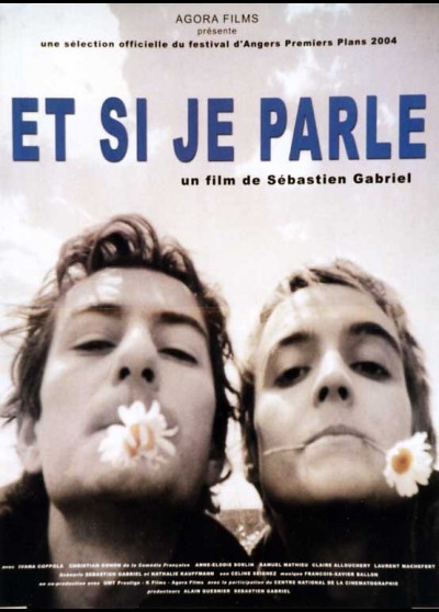 affiche du film ET SI JE PARLE