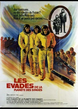 ESCAPE FROM THE PLANET OF THE APES movie poster