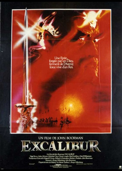 affiche du film EXCALIBUR